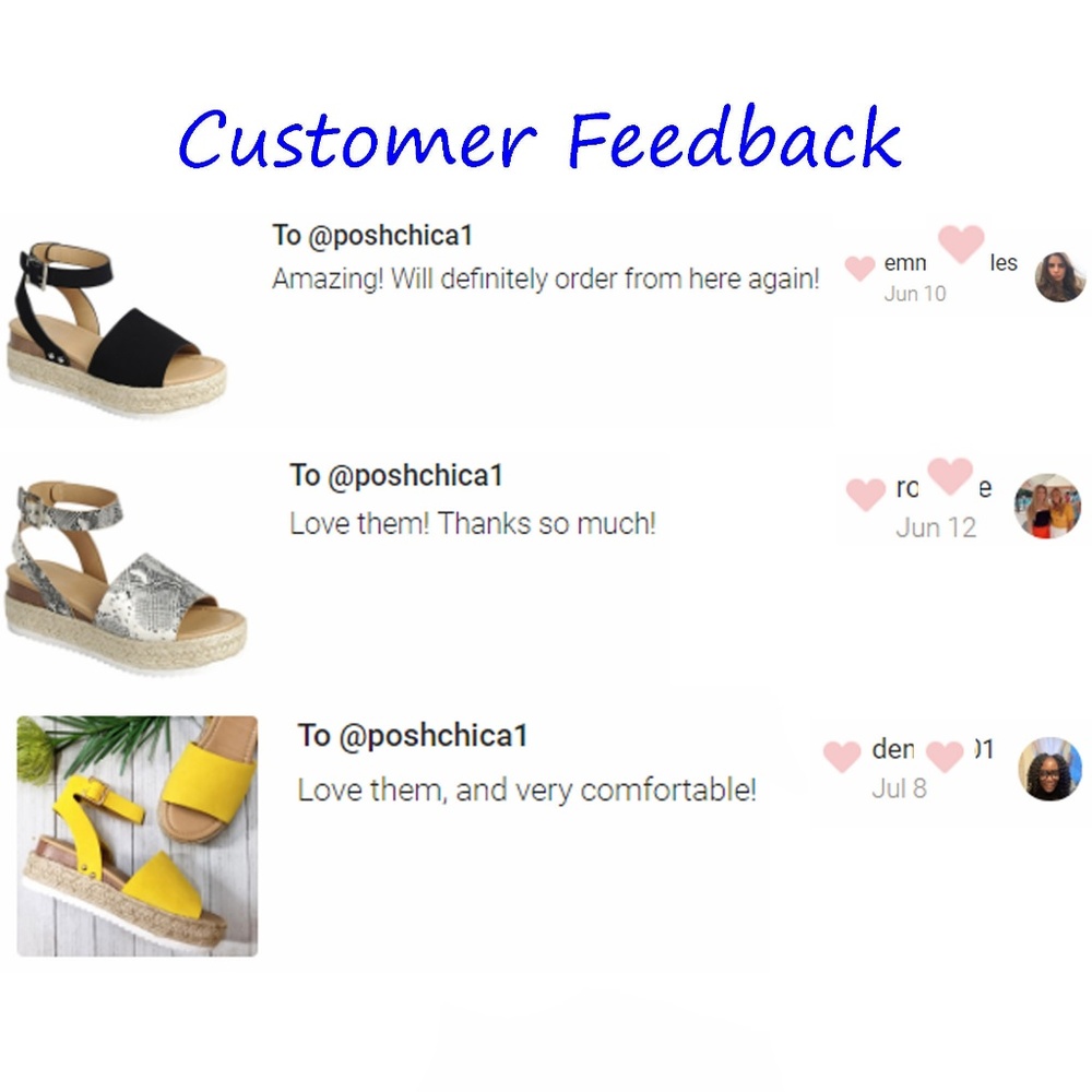 New White Flatform Espadrille Platform Sandals - Picture 5 of 5